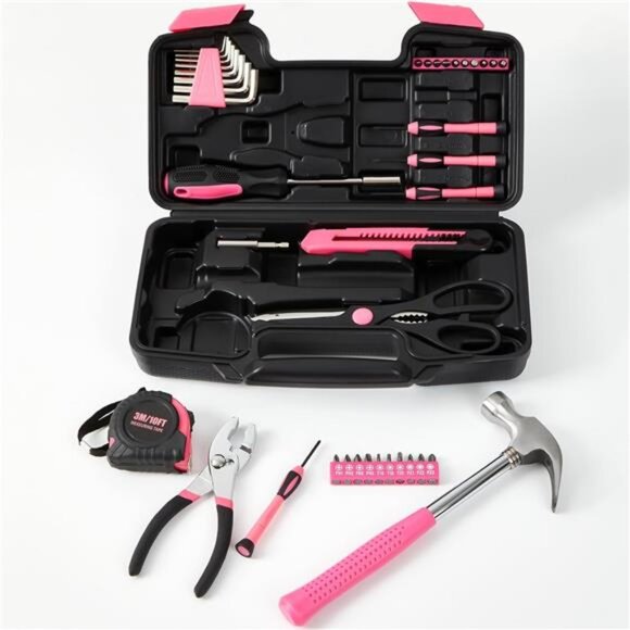 🛠️ Complete Home Repair Tool Set – Durable Steel Tools with Storage Case for DI - Picture 4 of 5